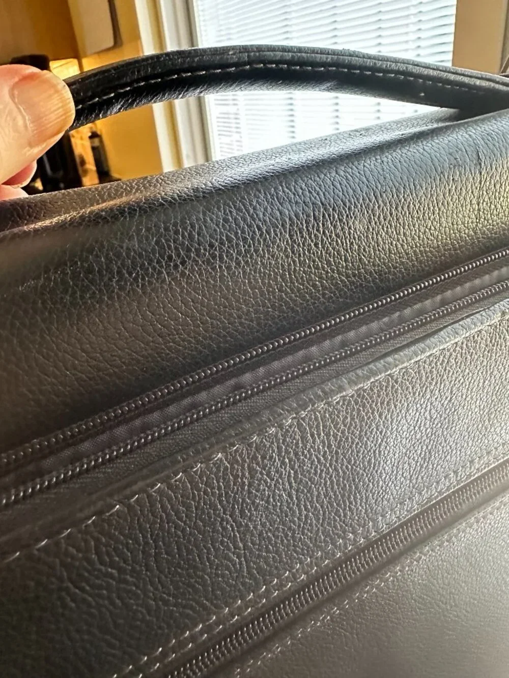 Samsonite Executive Zip Portfolio Organizer Briefcase Shoulder Bag 14
